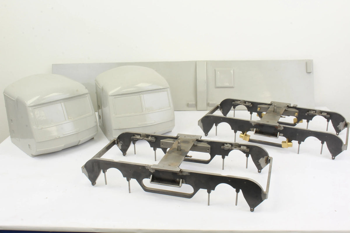 Part-built 5 inch gauge Class 90 battery electric
