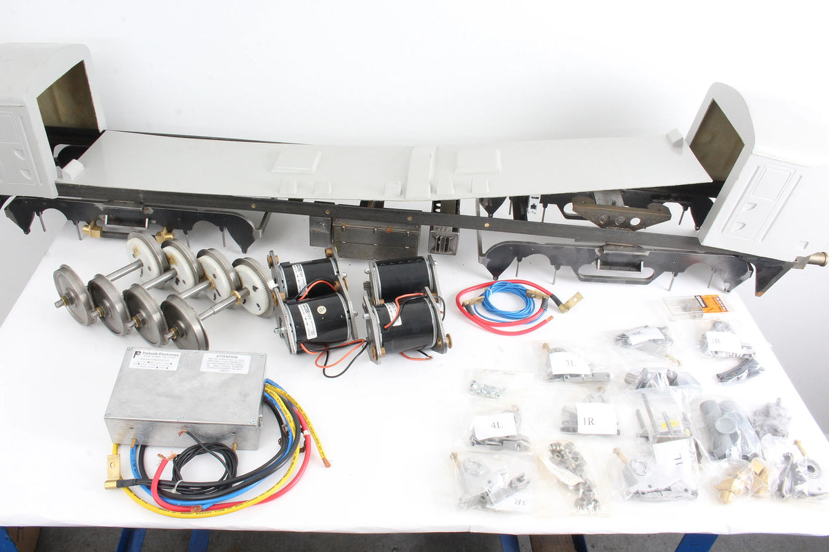 Part-built 5 inch gauge Class 90 battery electric