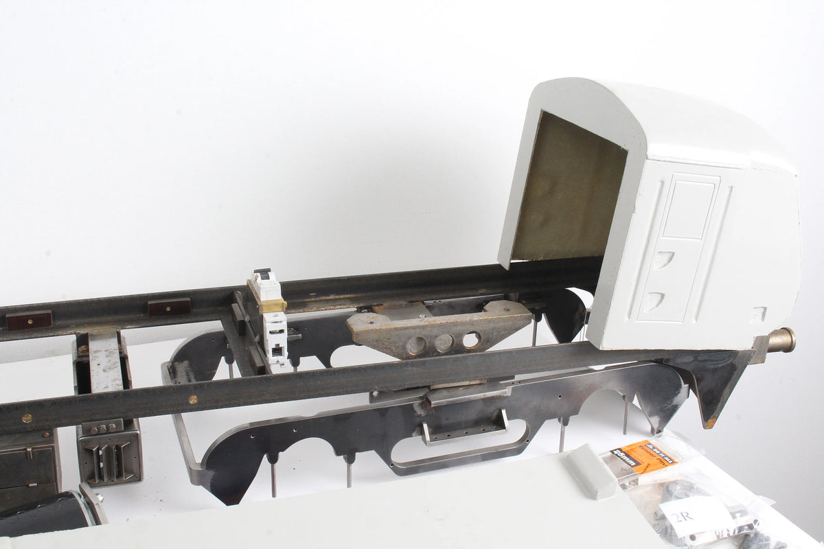 Part-built 5 inch gauge Class 90 battery electric