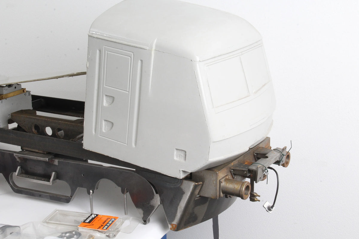 Part-built 5 inch gauge Class 90 battery electric
