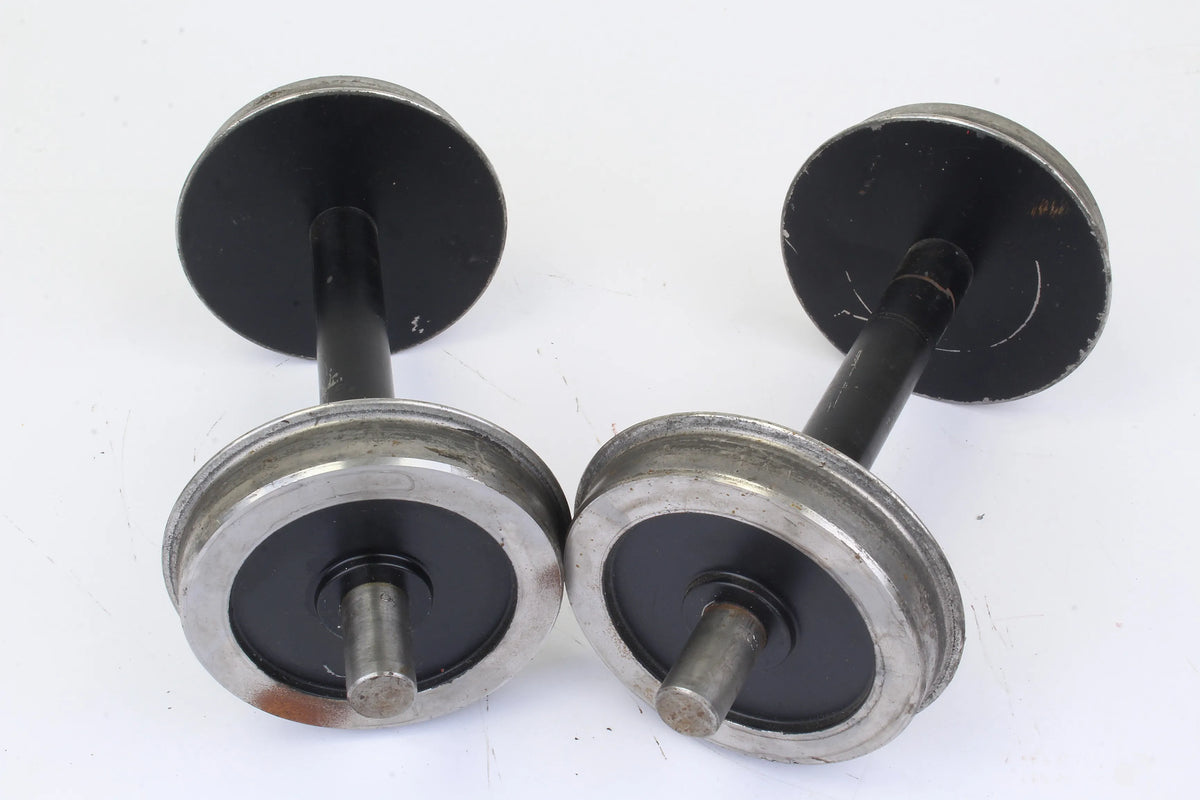 Pair Ride on Railway 7 1/4 inch gauge wheels on axle