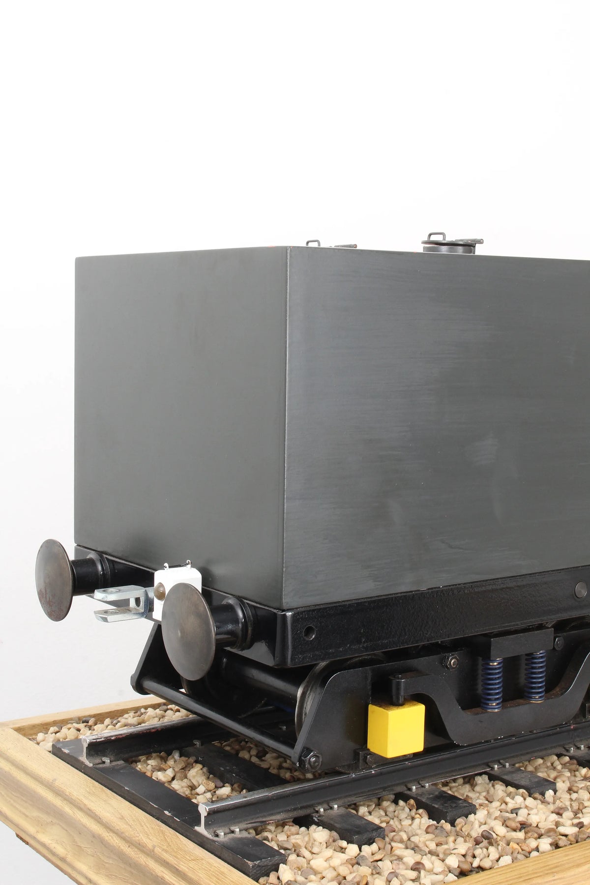 5 inch gauge braked bogie driving truck with electric pump