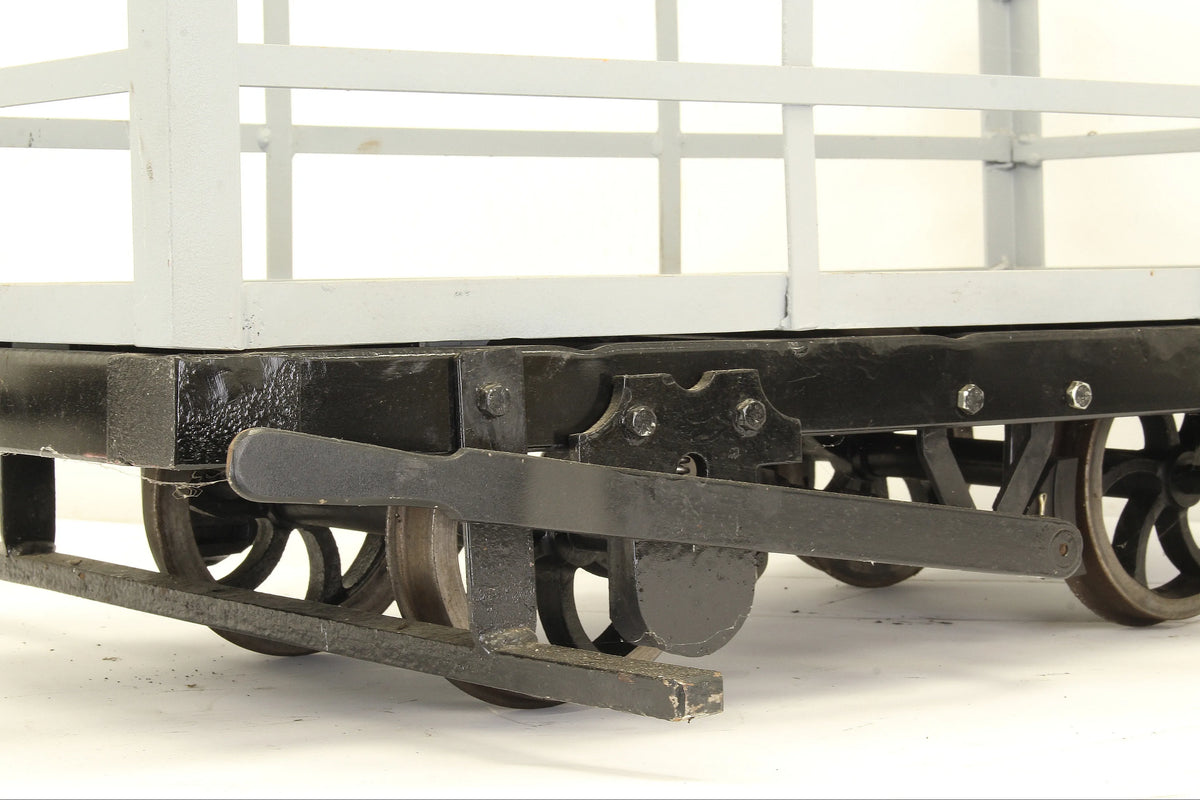 7 1/4 inch narrow gauge braked slate wagon