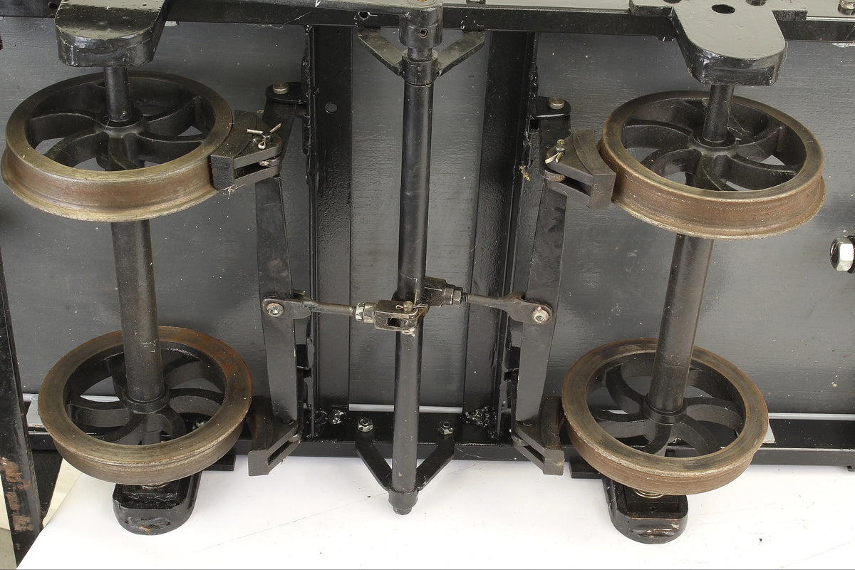 7 1/4 inch narrow gauge braked slate wagon