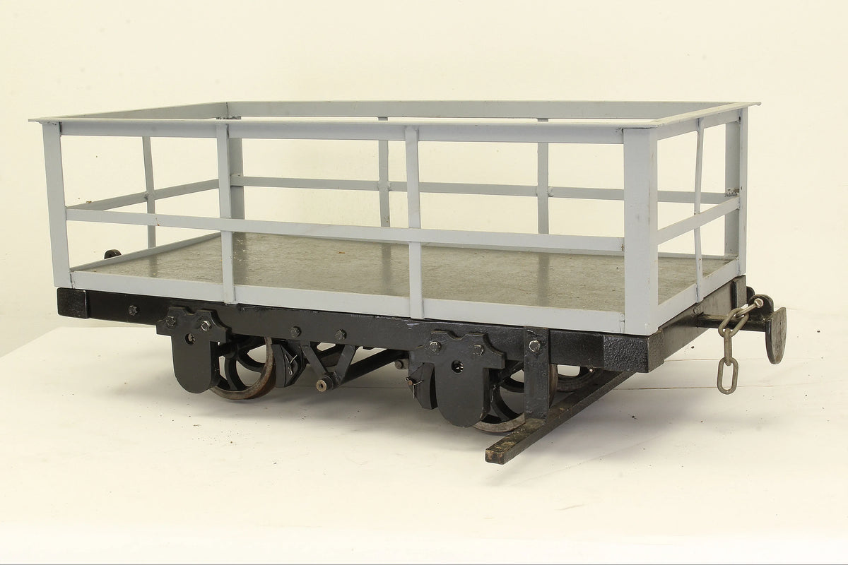 7 1/4 inch narrow gauge braked slate wagon