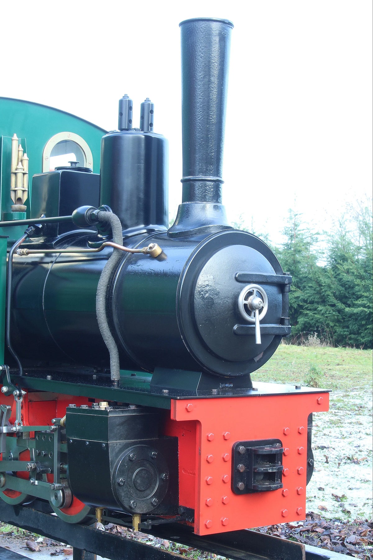7 1/4 inch gauge Feldbahn 0-6-0 with tender