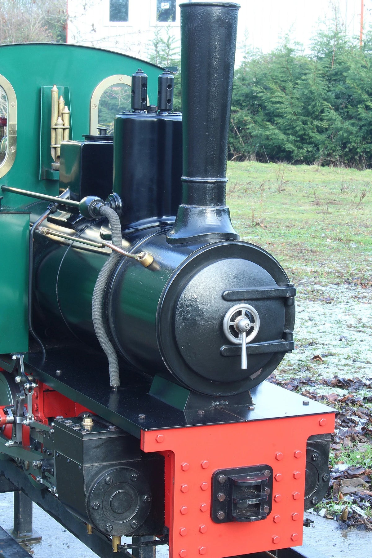 7 1/4 inch gauge Feldbahn 0-6-0 with tender