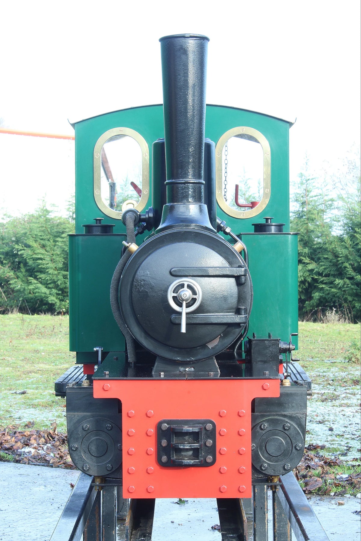 7 1/4 inch gauge Feldbahn 0-6-0 with tender
