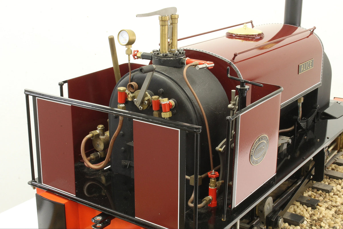 5 inch narrow gauge Hunslet 0-4-0ST "Alice"