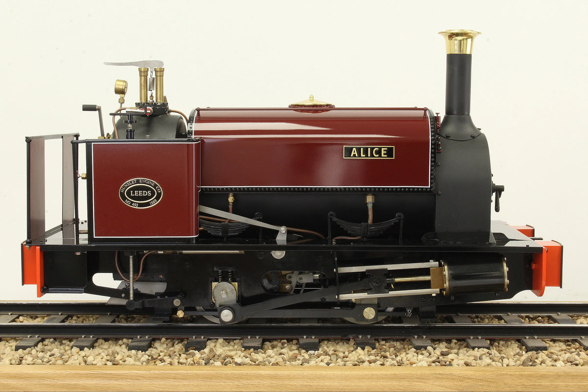 5 inch narrow gauge Hunslet 0-4-0ST "Alice"