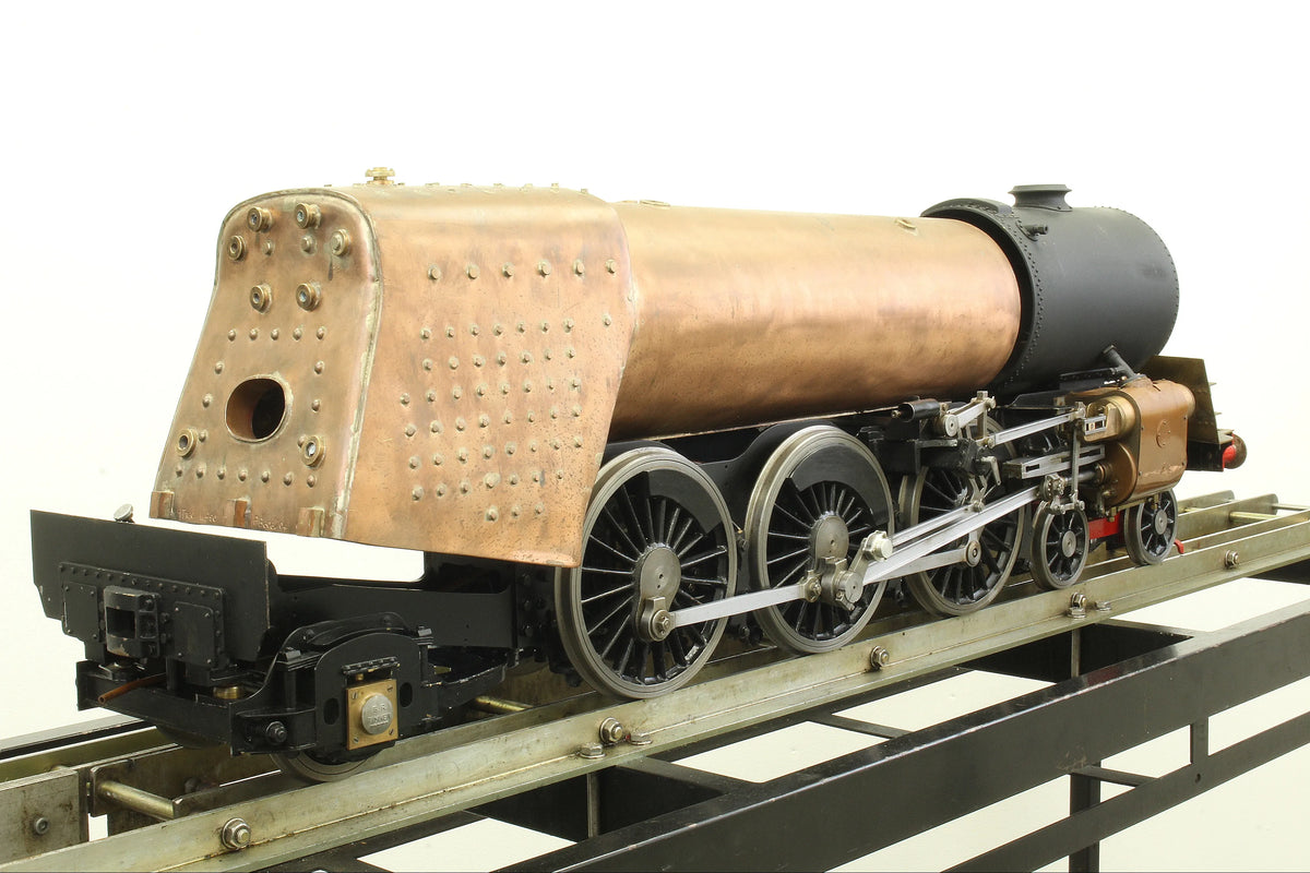 Part-built 5 inch gauge "Britannia" with commercial boiler