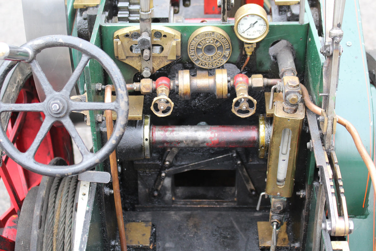 4 inch scale Clayton & Shuttleworth agricultural engine