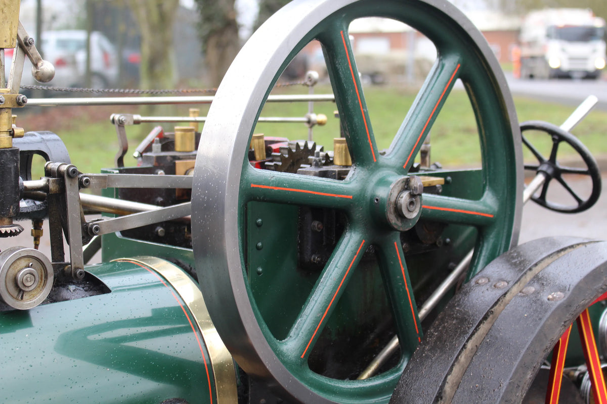 4 inch scale Clayton & Shuttleworth agricultural engine