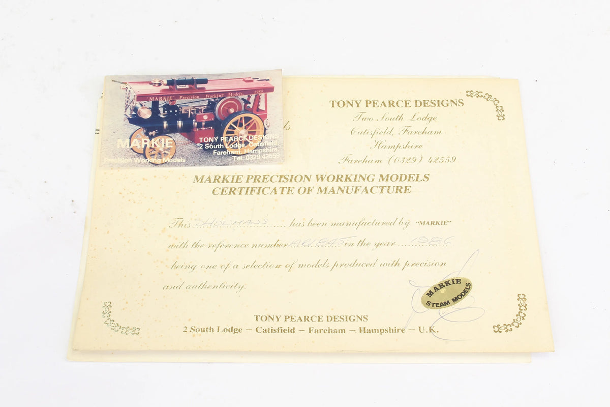Markie Showmans engine