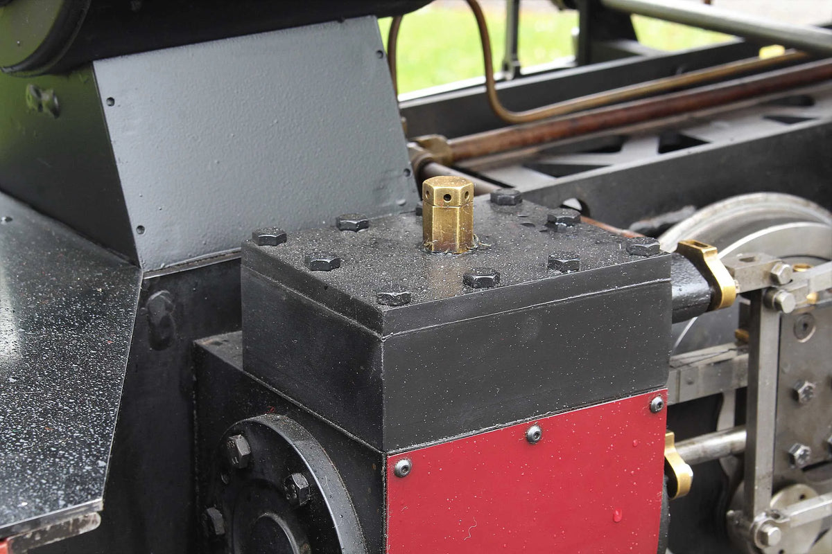 7 1/4 inch gauge "Stafford" 0-4-0ST works number 1313 with driving truck