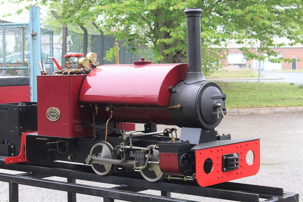 7 1/4 inch gauge "Stafford" 0-4-0ST works number 1313 with driving truck