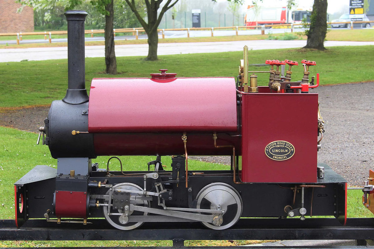 7 1/4 inch gauge "Stafford" 0-4-0ST works number 1313 with driving truck