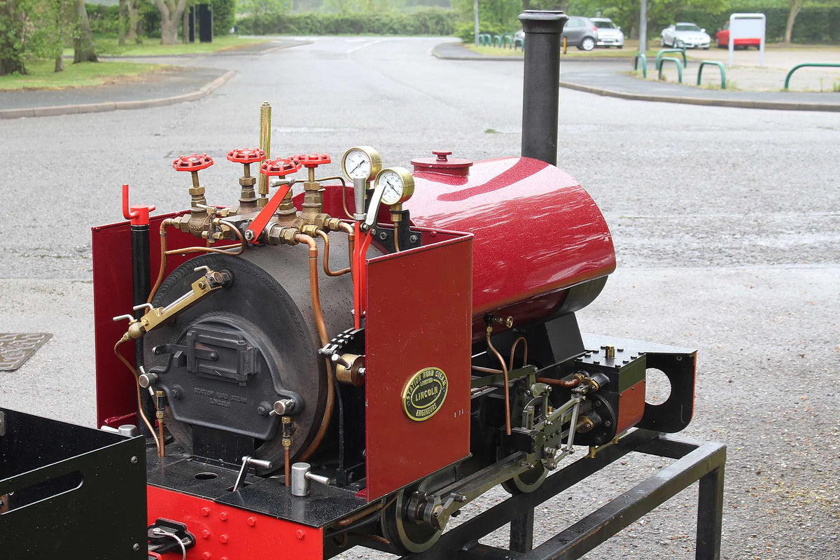 7 1/4 inch gauge "Stafford" 0-4-0ST works number 1313 with driving truck