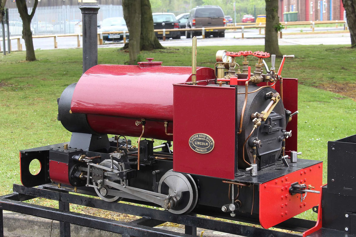 7 1/4 inch gauge "Stafford" 0-4-0ST works number 1313 with driving truck