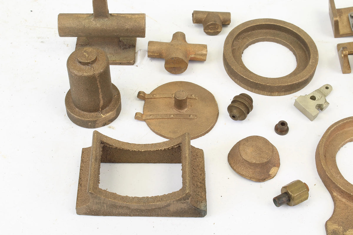 3 1/2 inch gauge "Tich" chassis, castings, machined cylinders
