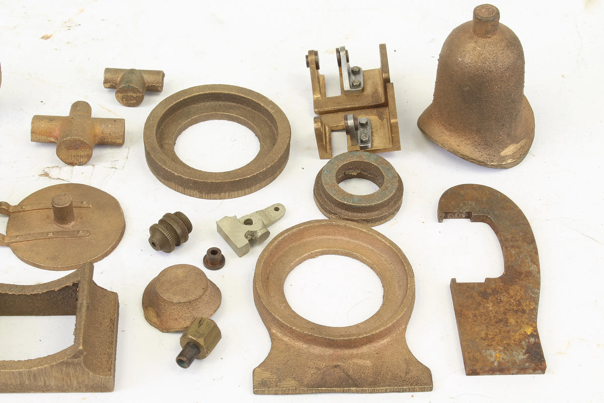 3 1/2 inch gauge "Tich" chassis, castings, machined cylinders