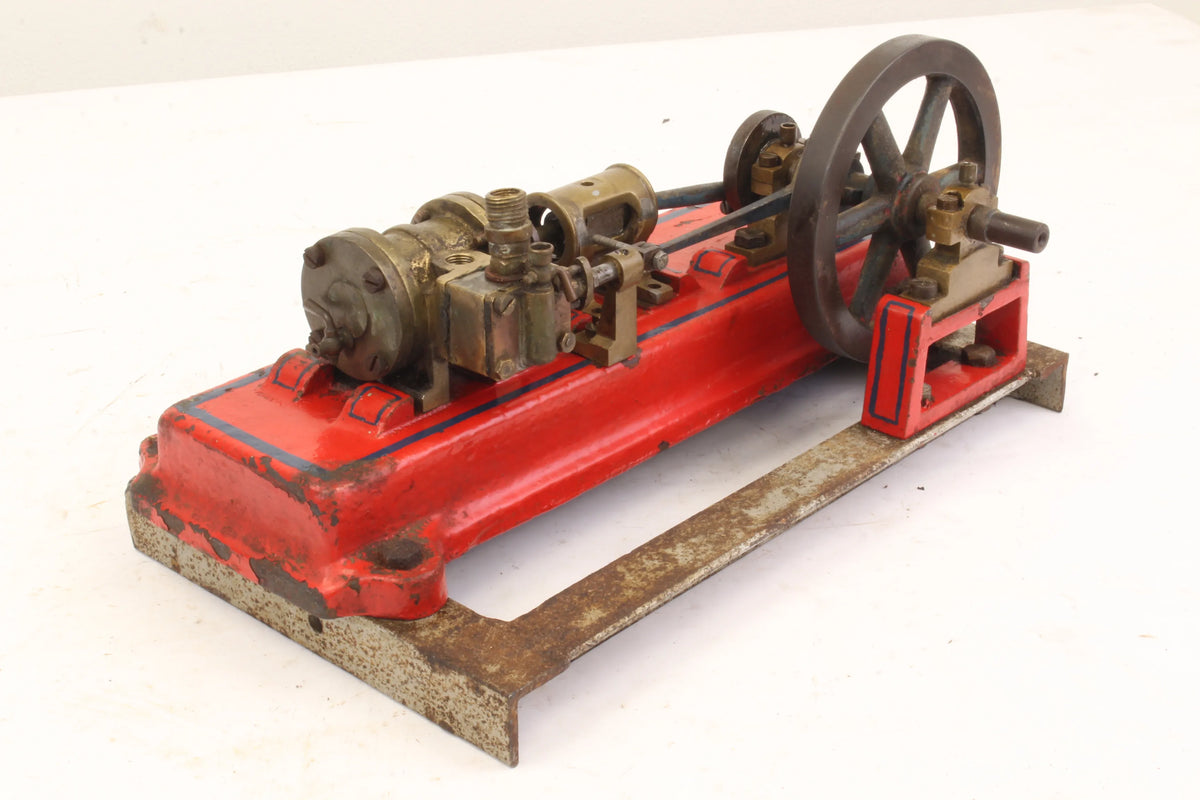 Vintage horizontal mill engine