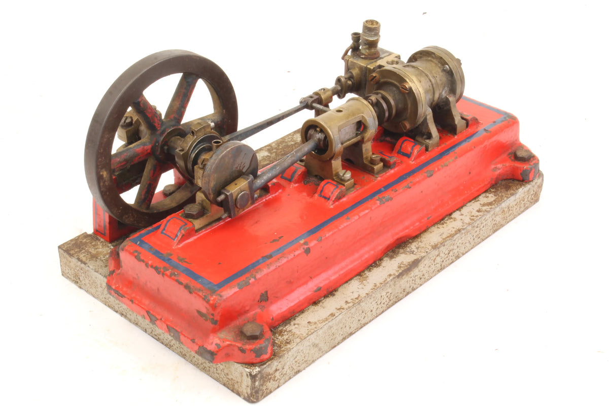 Vintage horizontal mill engine