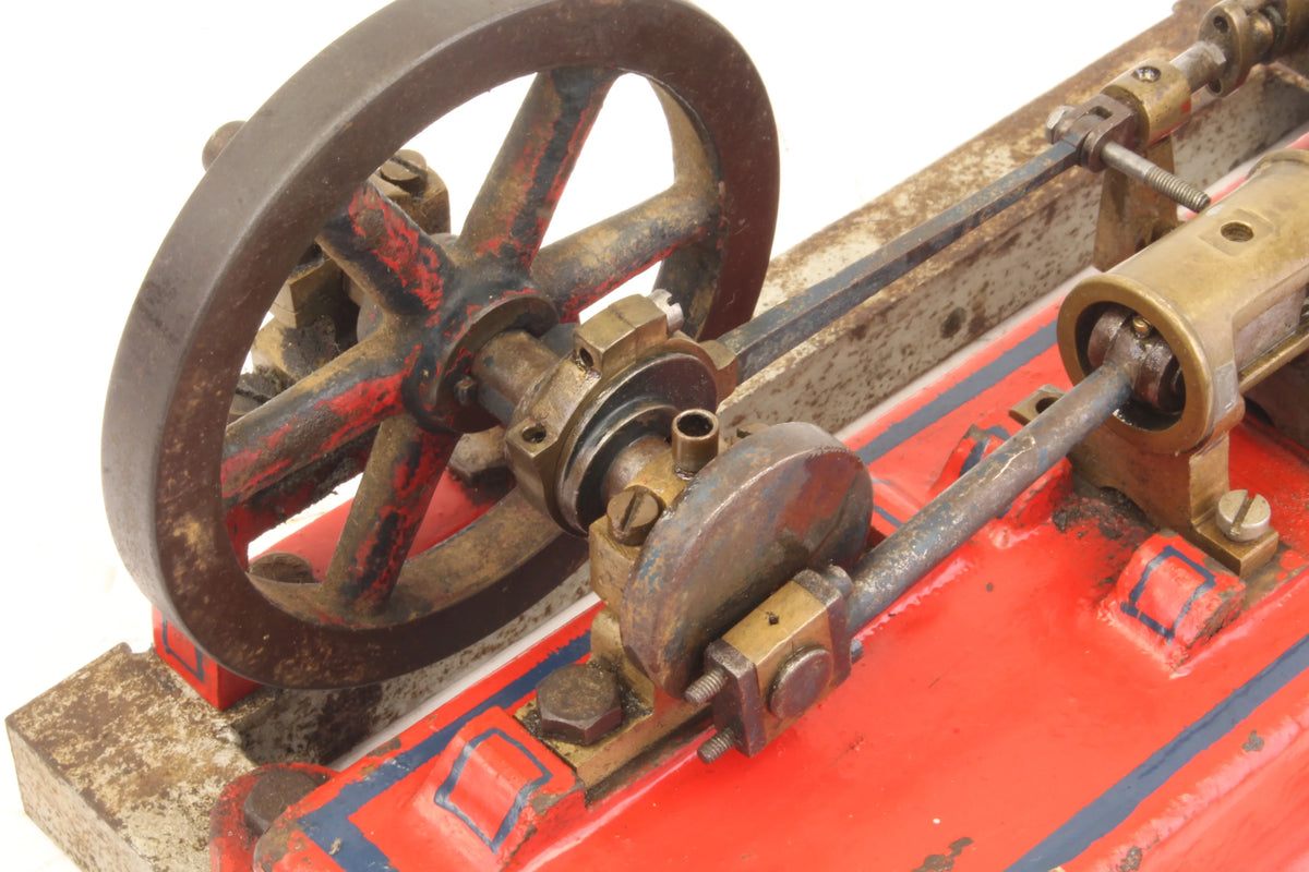 Vintage horizontal mill engine
