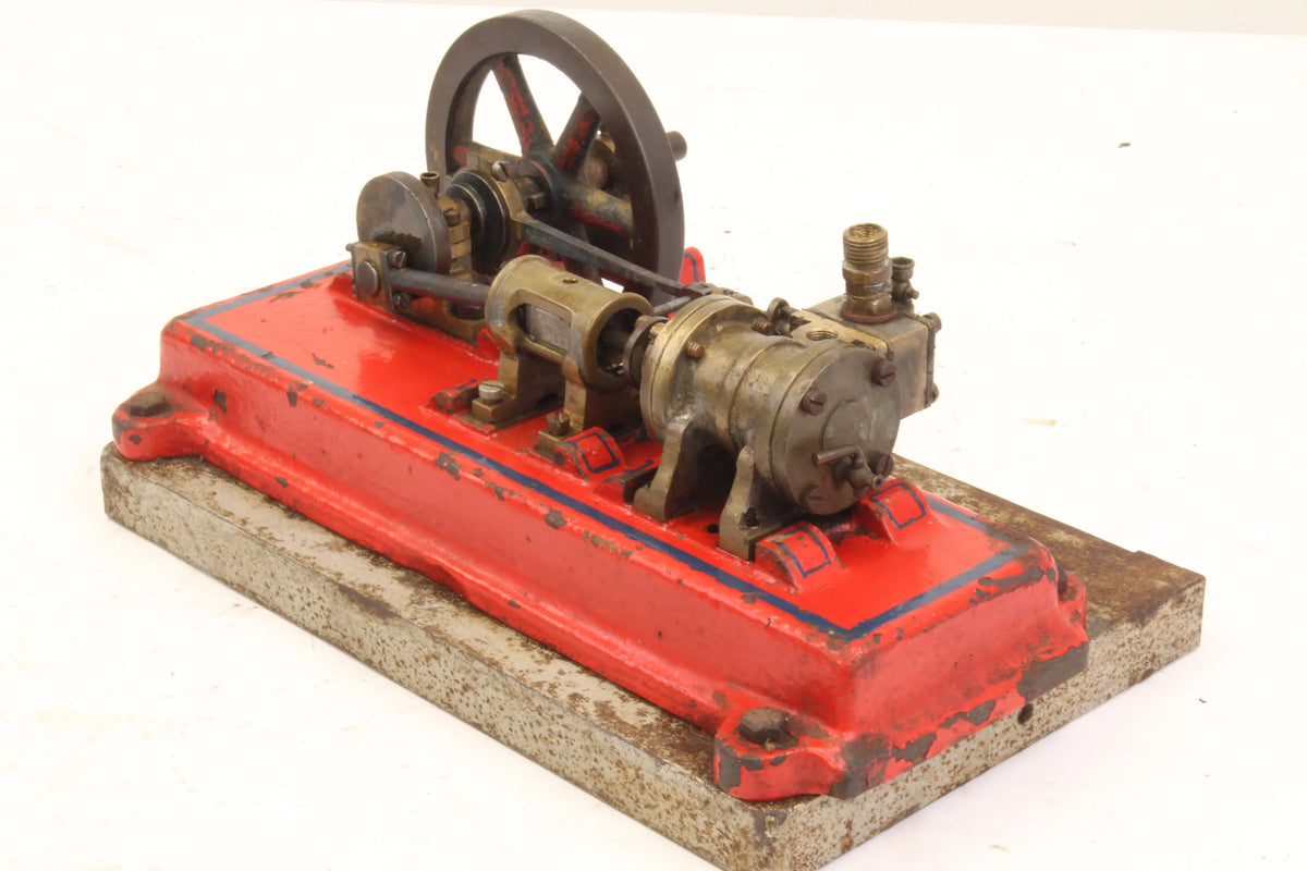 Vintage horizontal mill engine