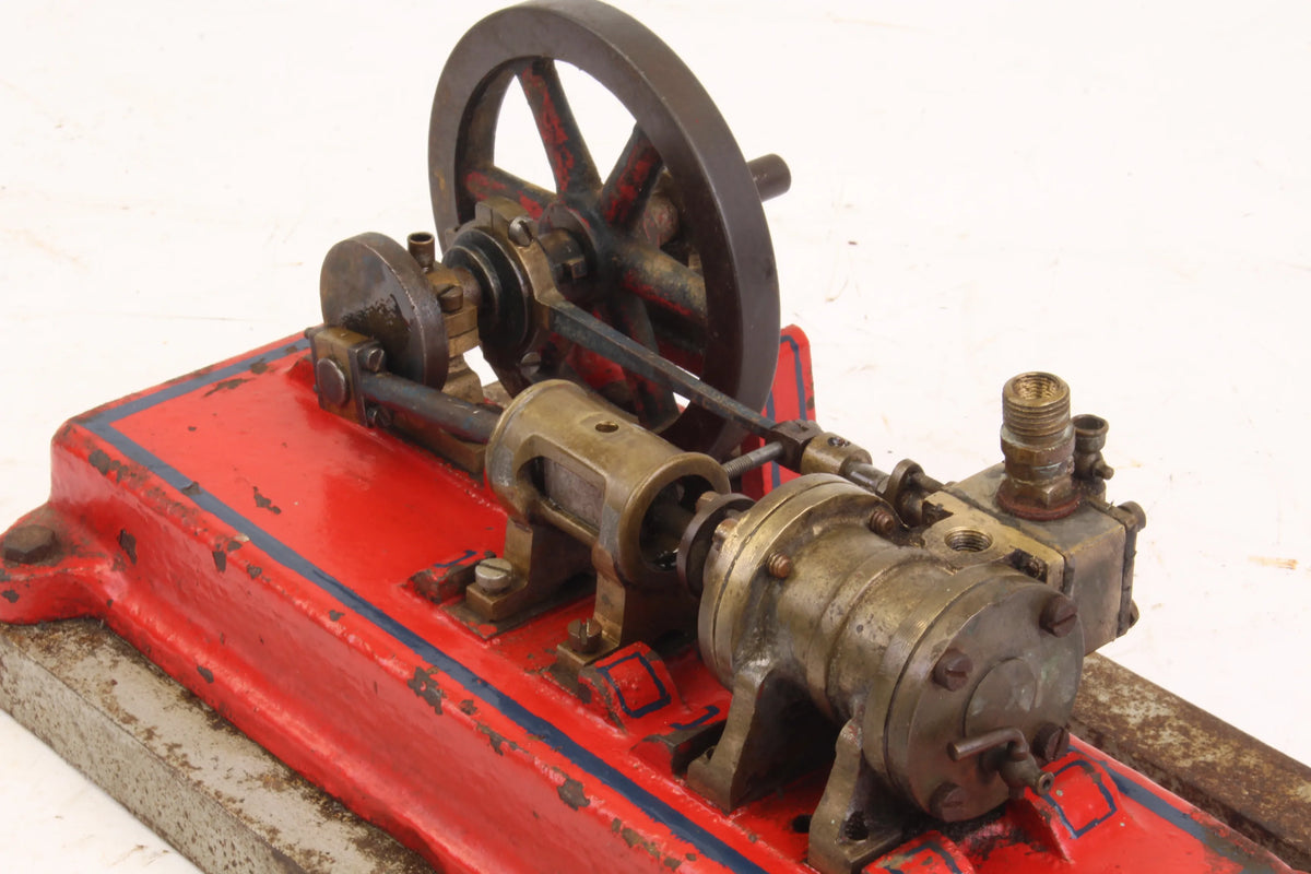 Vintage horizontal mill engine