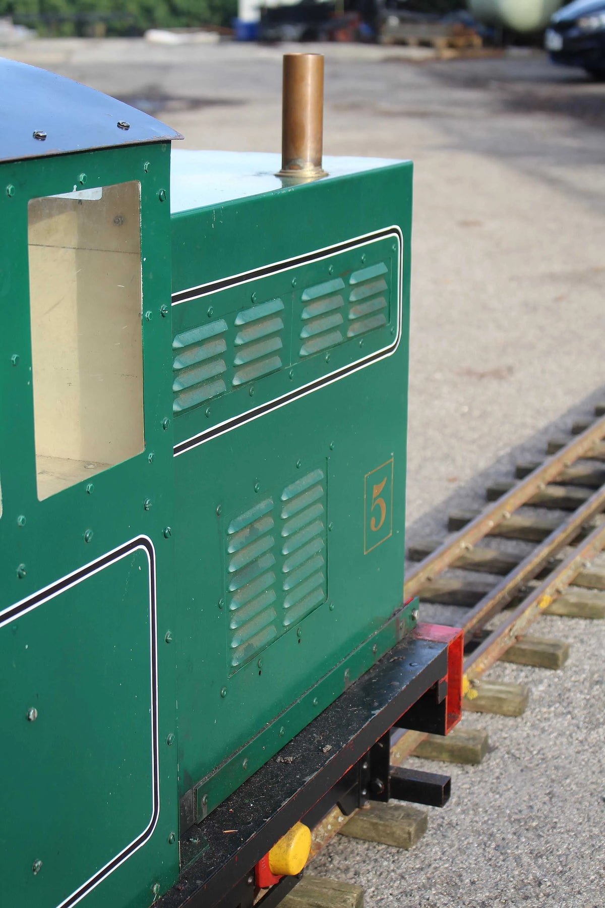 7 1/4 inch narrow gauge diesel-hydraulic 0-4-0 shunter