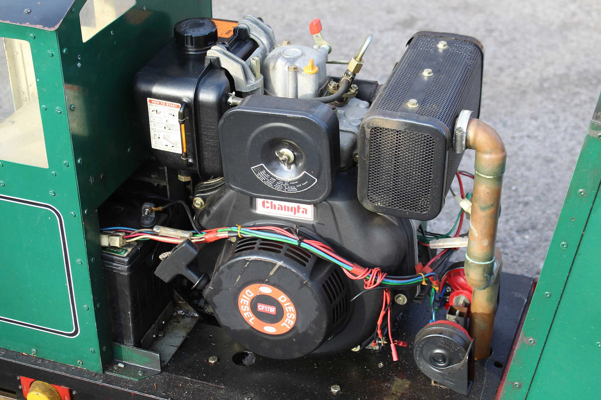 7 1/4 inch narrow gauge diesel-hydraulic 0-4-0 shunter