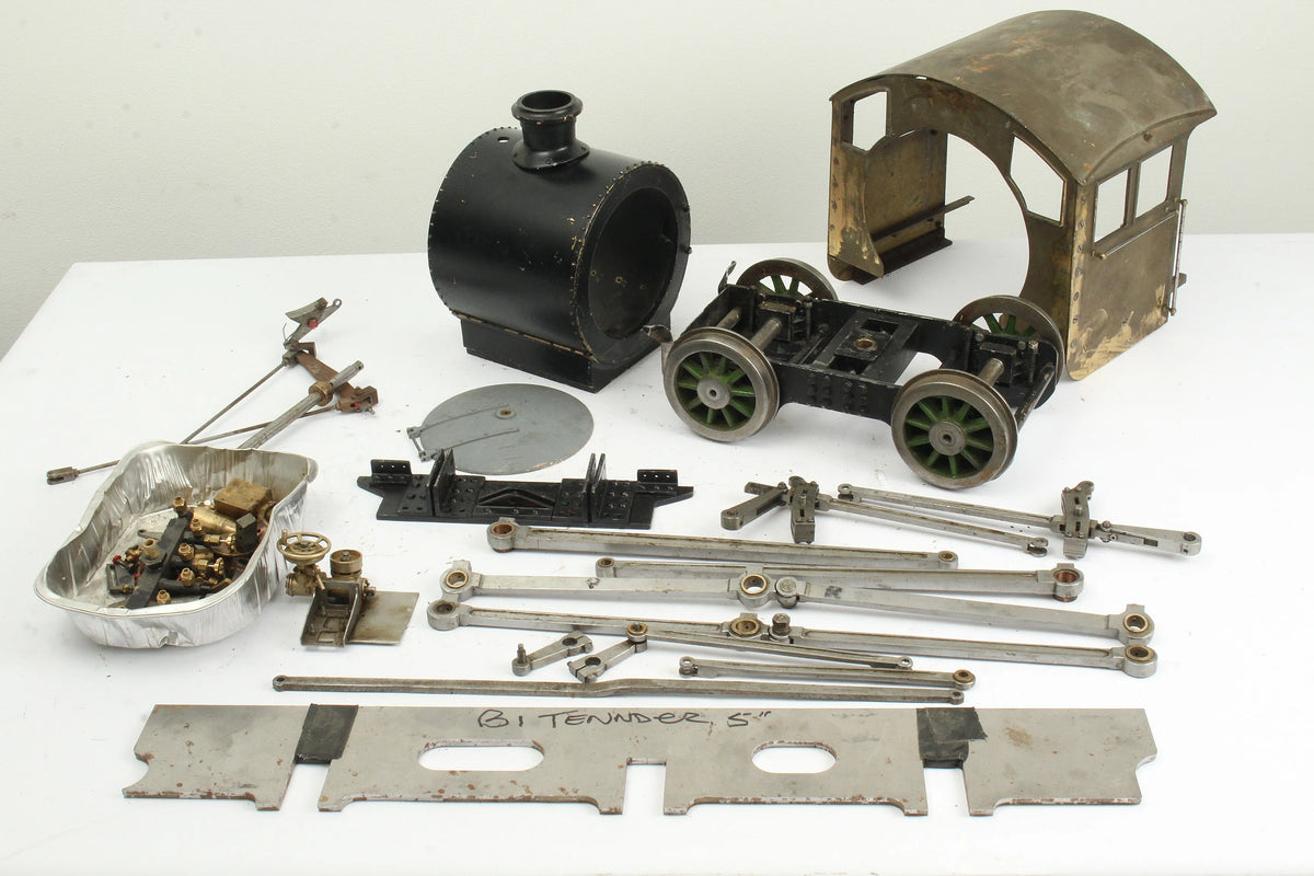 5 inch gauge part-built LNER B1 4-6-0