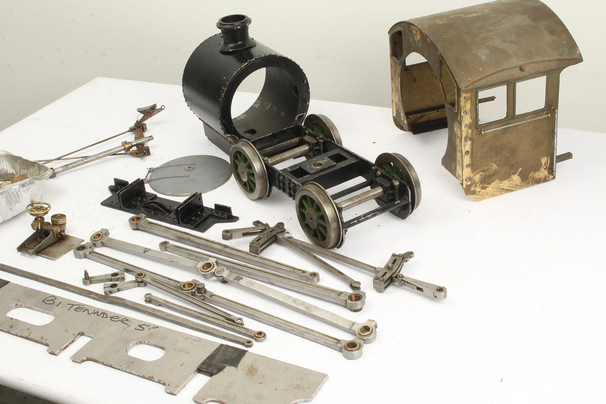 5 inch gauge part-built LNER B1 4-6-0