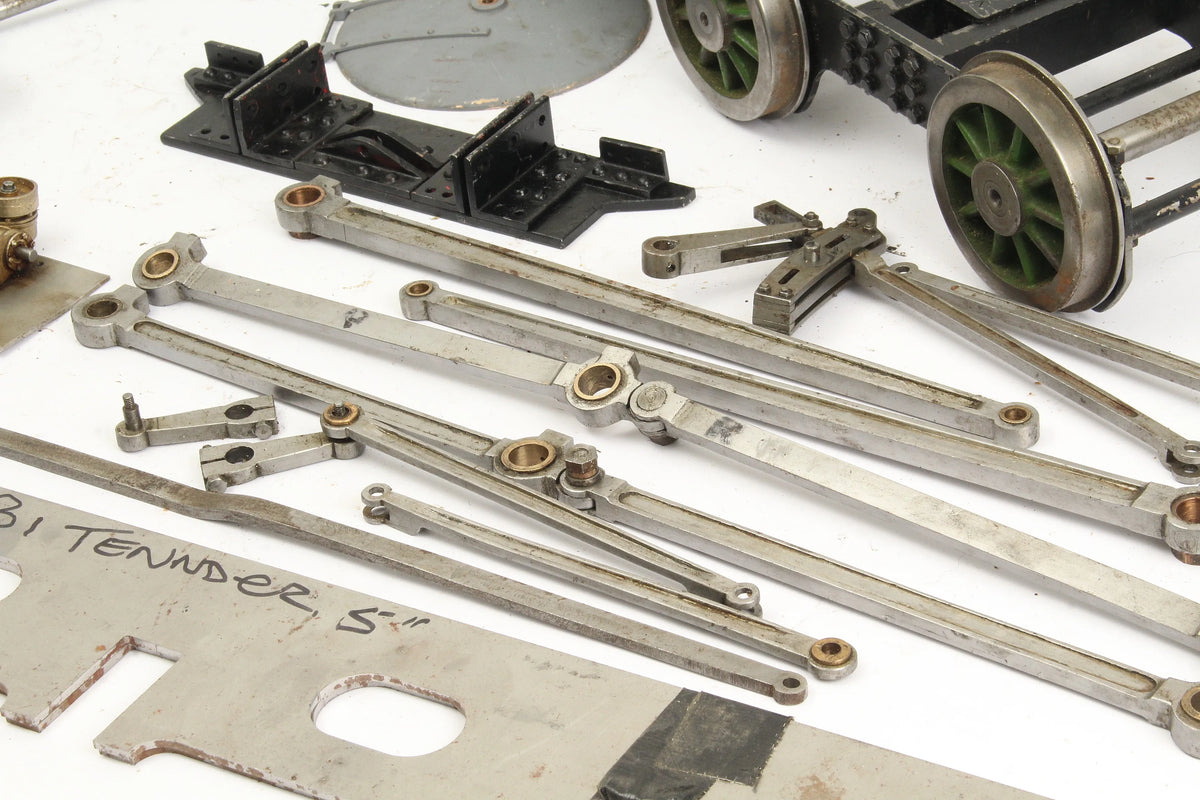 5 inch gauge part-built LNER B1 4-6-0