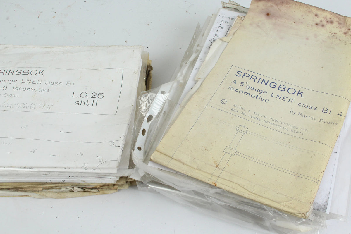 5 inch gauge part-built LNER B1 4-6-0