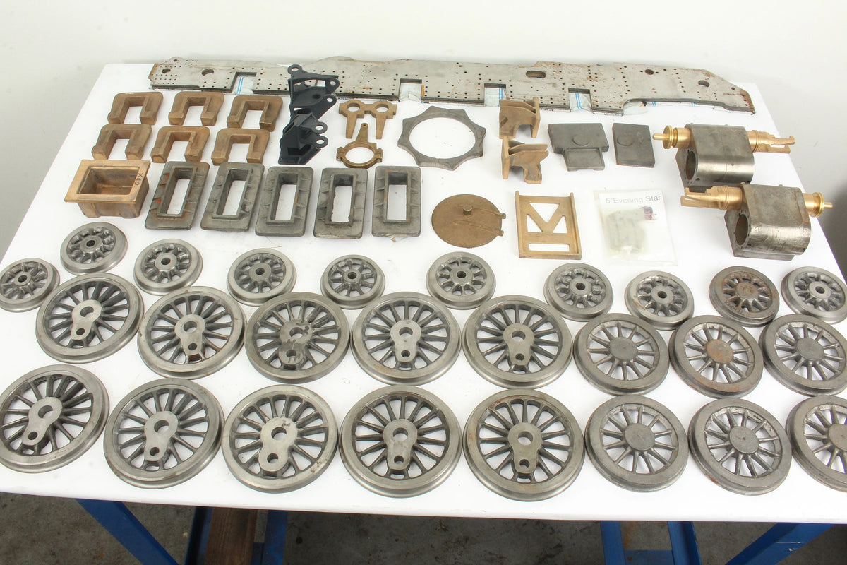 5 inch gauge BR 9F 2-10-0 parts & castings