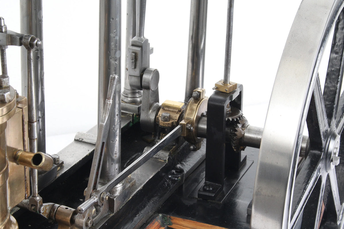 Large six pillar beam engine