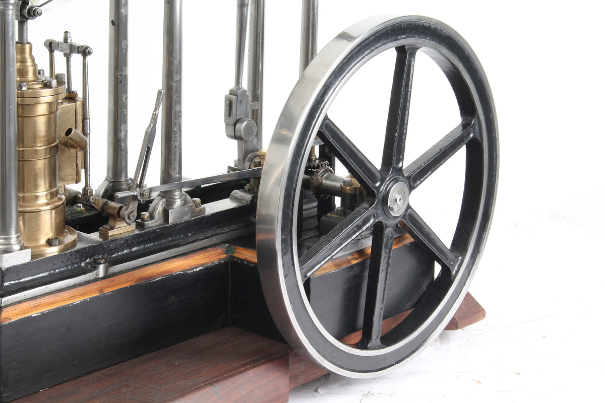 Large six pillar beam engine
