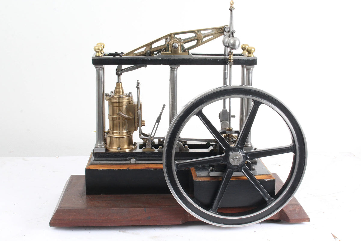 Large six pillar beam engine