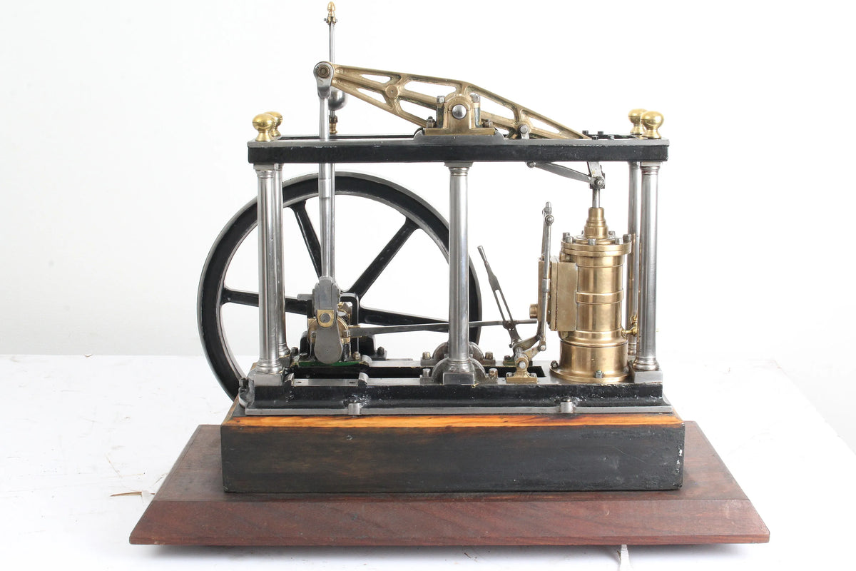 Large six pillar beam engine