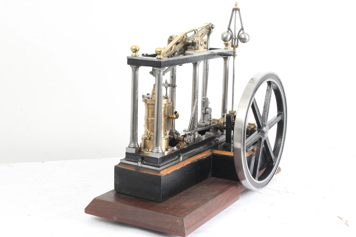 Large six pillar beam engine