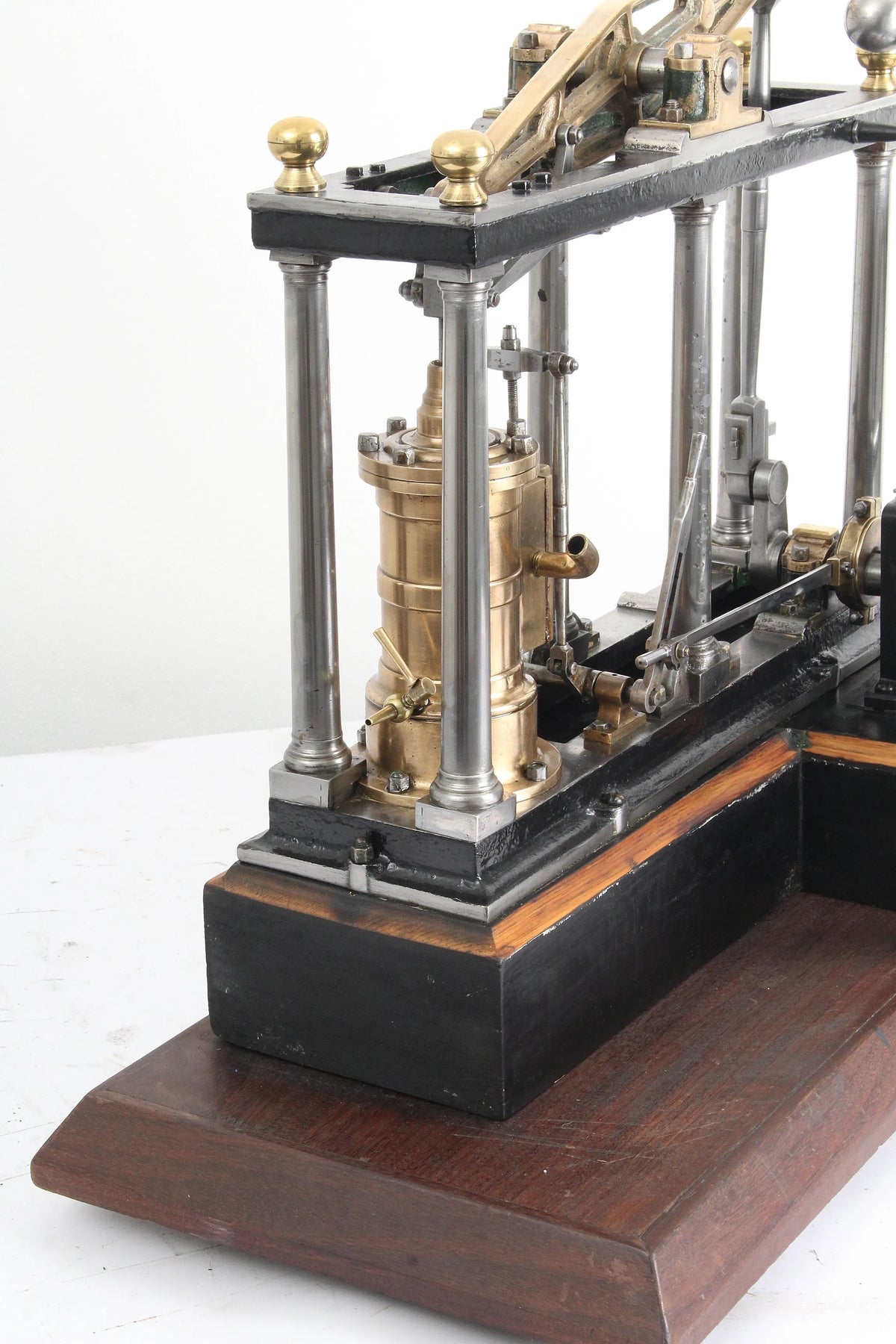 Large six pillar beam engine