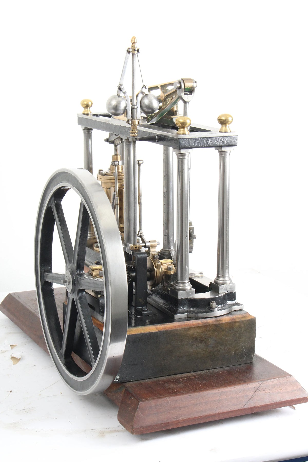 Large six pillar beam engine