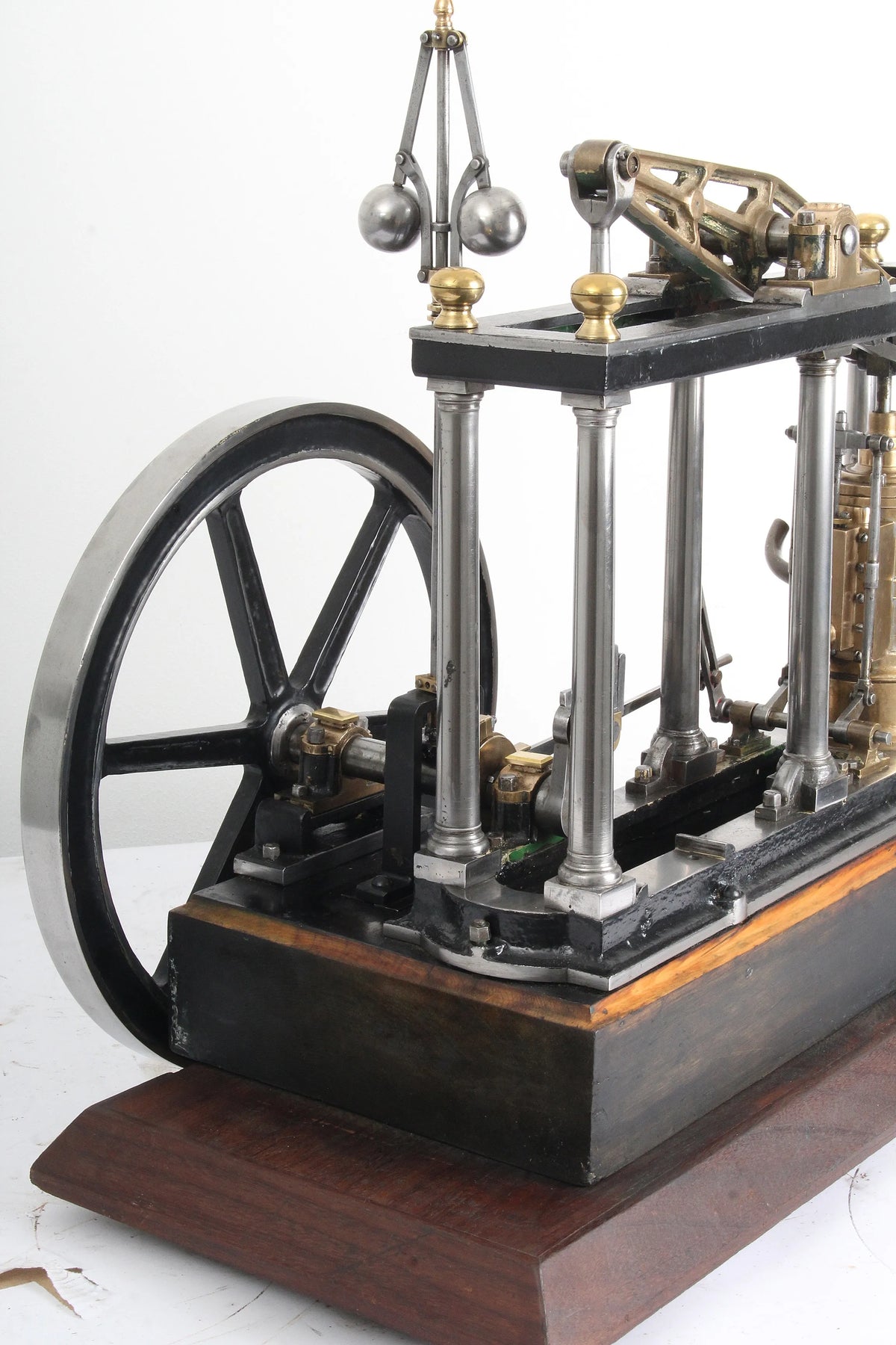 Large six pillar beam engine