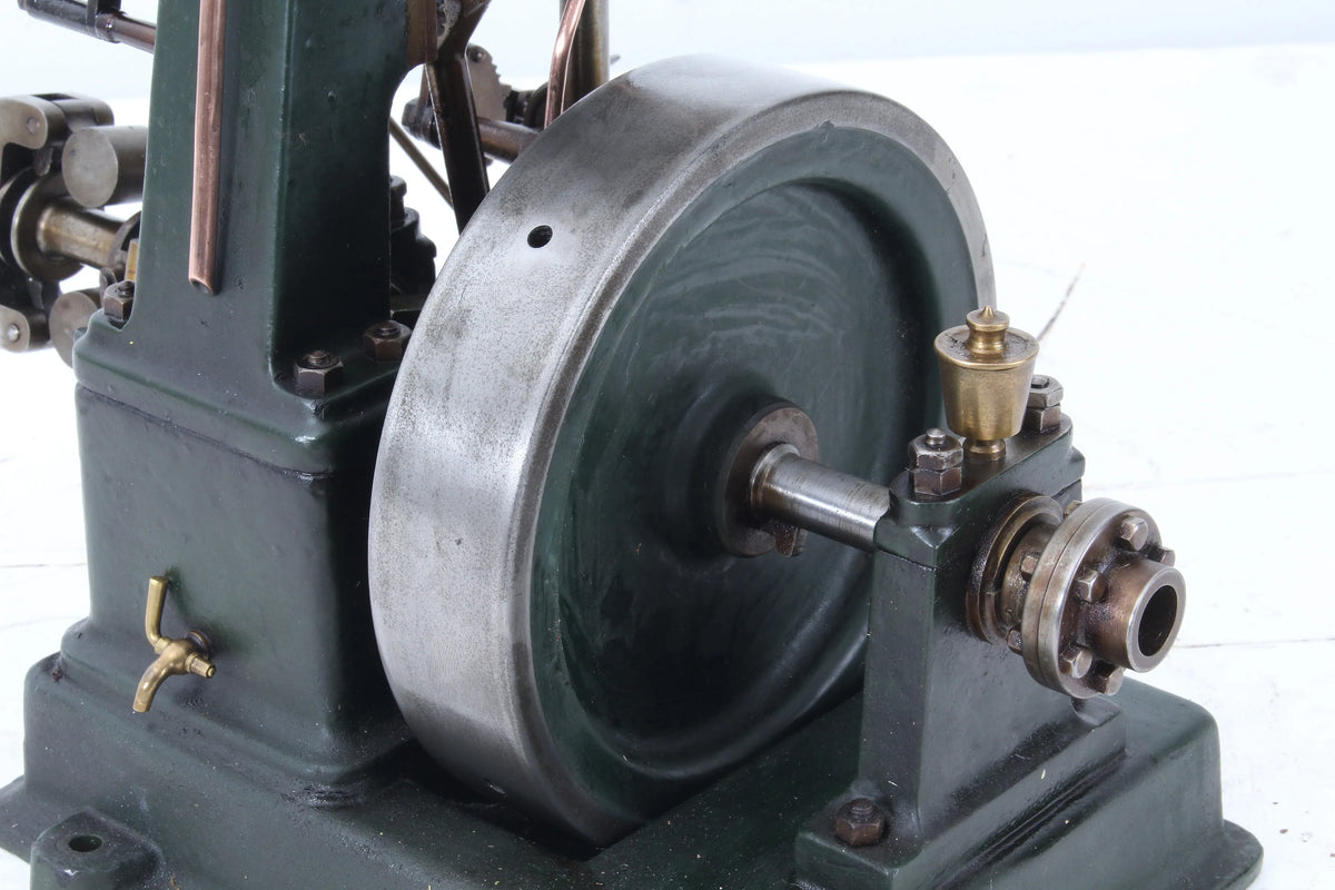 Vintage vertical engine