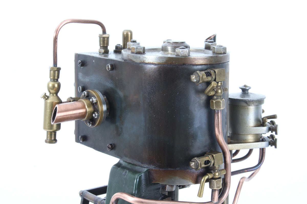 Vintage vertical engine