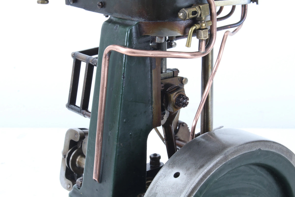Vintage vertical engine
