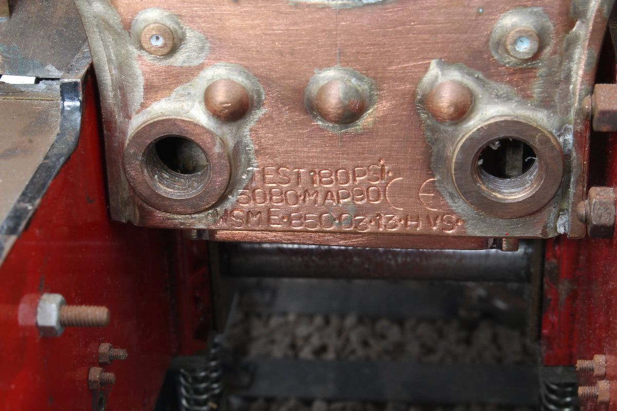 3 1/2 inch gauge GWR Hall with Western Steam boiler