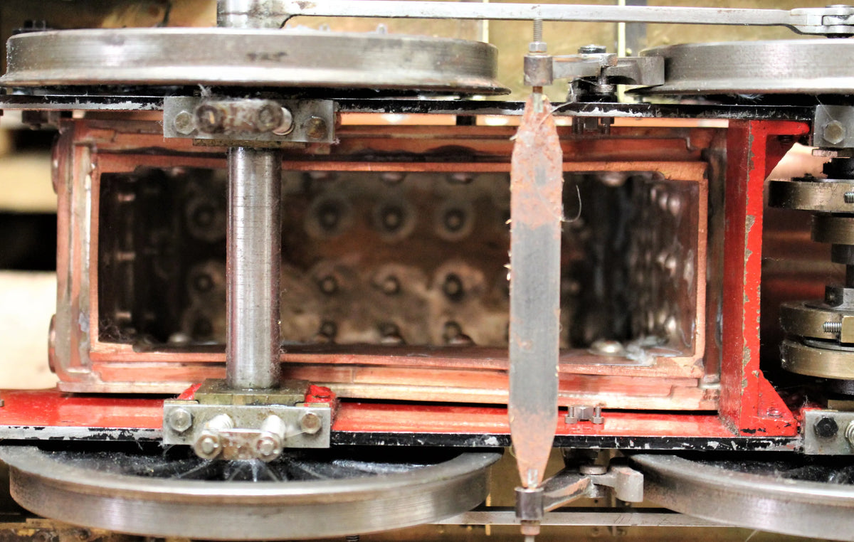 3 1/2 inch gauge GWR Hall with Western Steam boiler